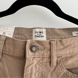 Men's Tan Flint and Tinder Tapered Pant